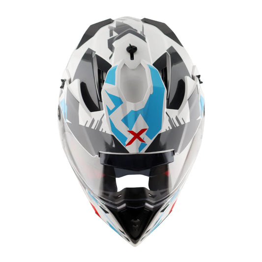 Axor X-Cross X1 Helmet - 2206 - White / Red