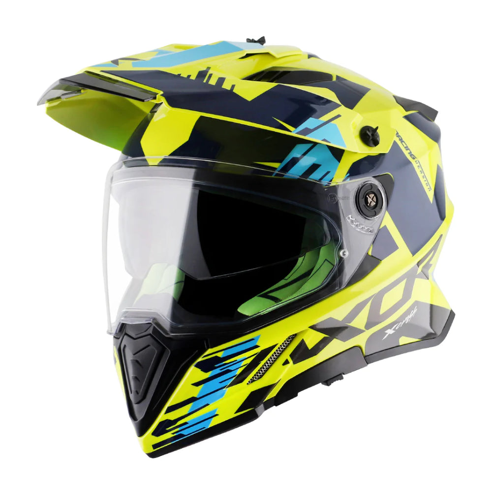 Axor X-Cross X2 Helmet - Blue / Yellow