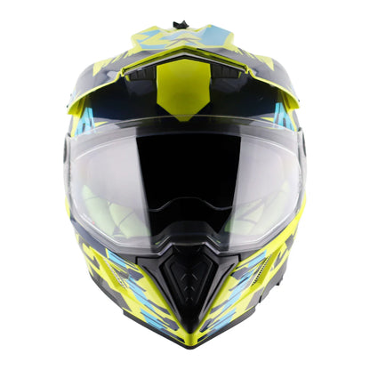 Axor X-Cross X2 Helmet - Blue / Yellow