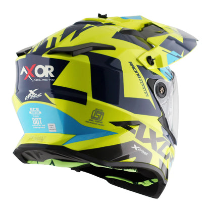 Axor X-Cross X2 Helmet - Blue / Yellow