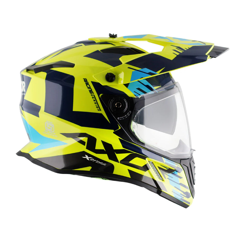 Axor X-Cross X2 Helmet - Blue / Yellow