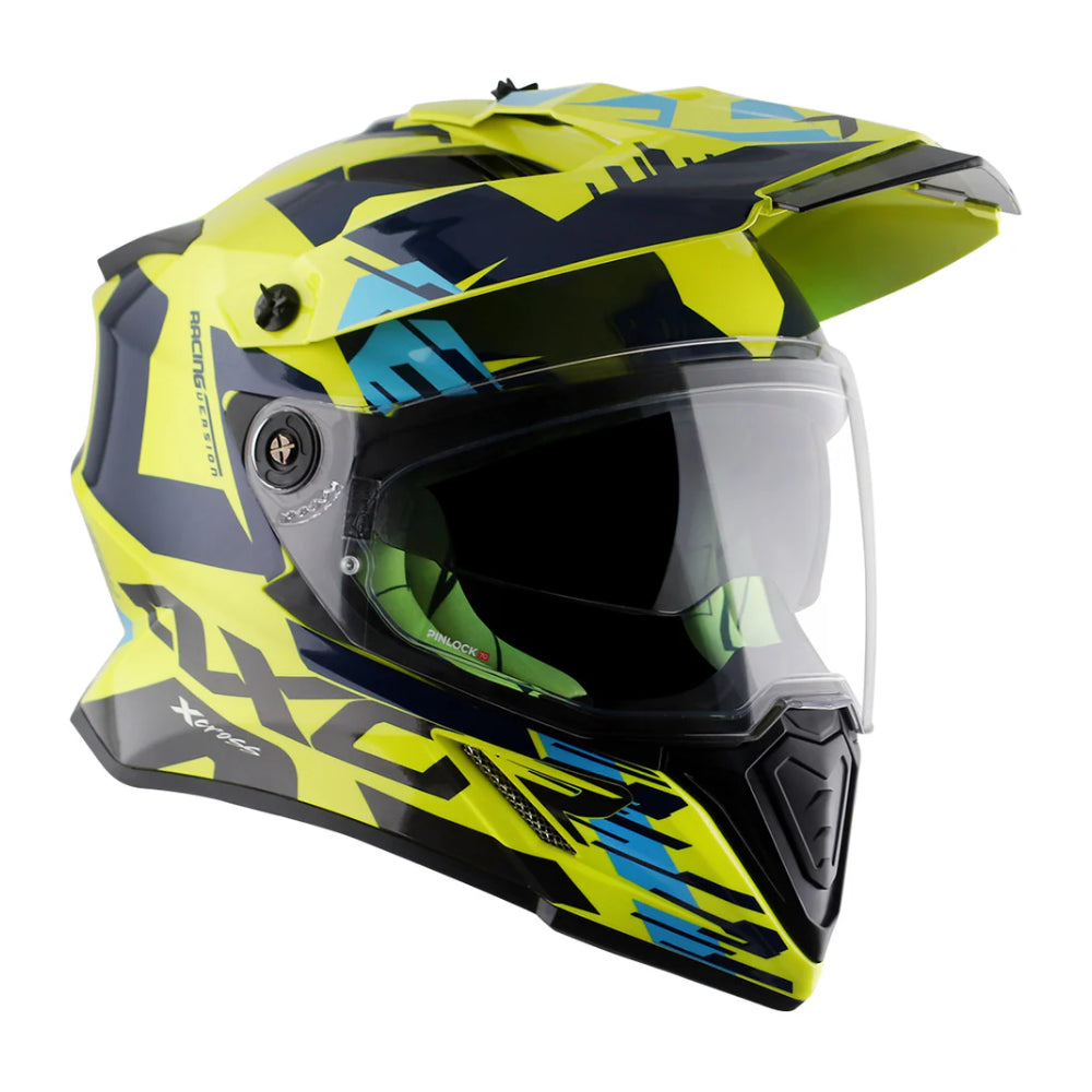 Axor X-Cross X2 Helmet - Blue / Yellow