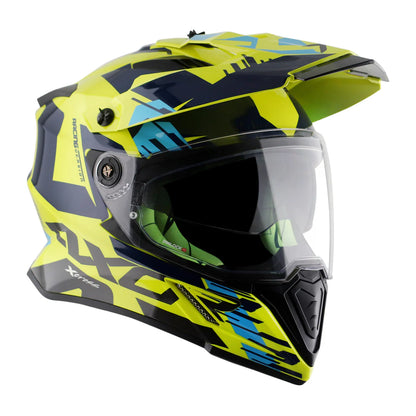 Axor X-Cross X2 Helmet - Blue / Yellow