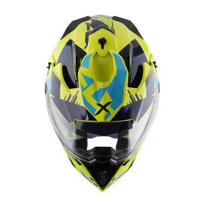 Axor X-Cross X2 Helmet - Blue / Yellow
