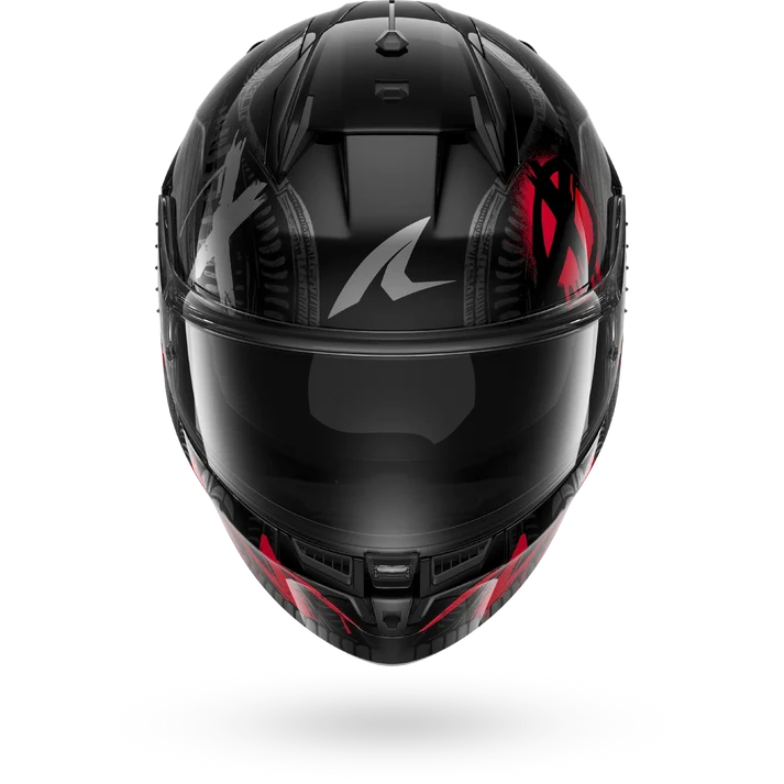 Shark D Skwall 3 Shiever Helmet - Black / Anthracite / Red