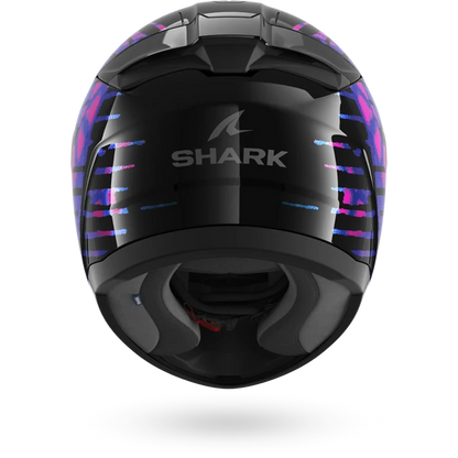 SHARK Ridill 2 Reptaia Helmet - Black / Violet / Pearl