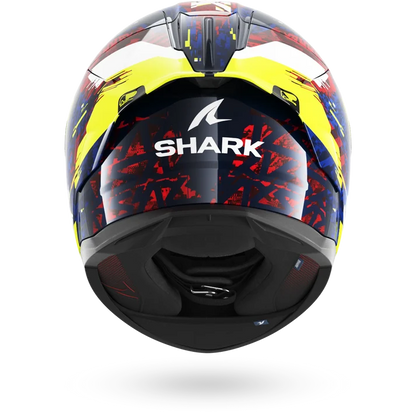 SHARK Skwal Cup Speed VIB Helmet - Blue / Red / Yellow