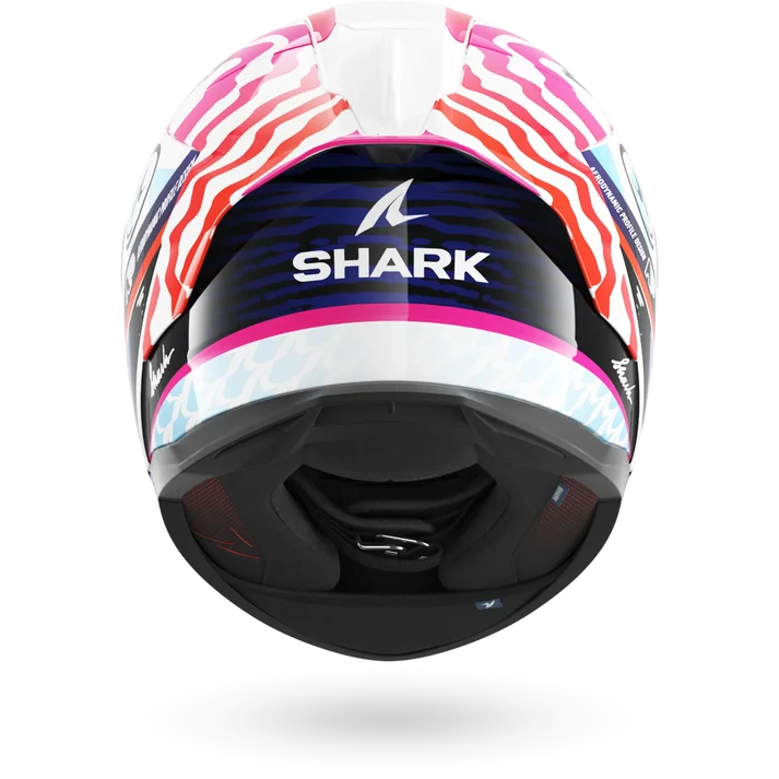SHARK Skwal Cup Speed Fancy Helmet - White / Black / Orange