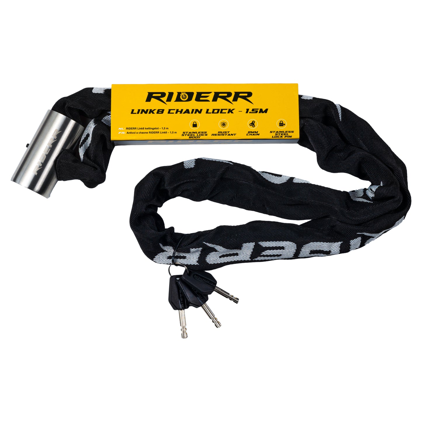 RIDERR Link8 Chain Lock - 1.2m / 1.5m