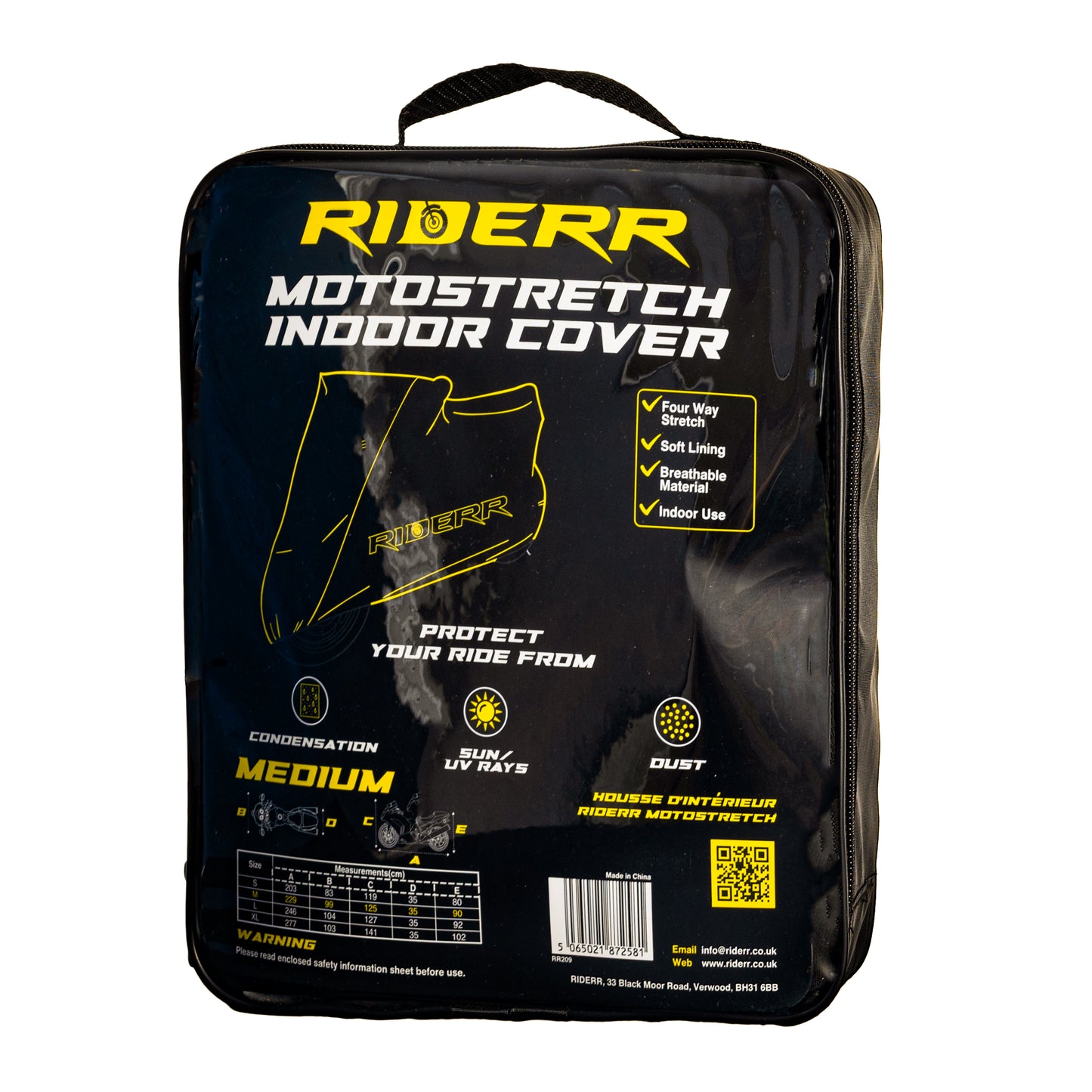RIDERR Motostretch Indoor Cover