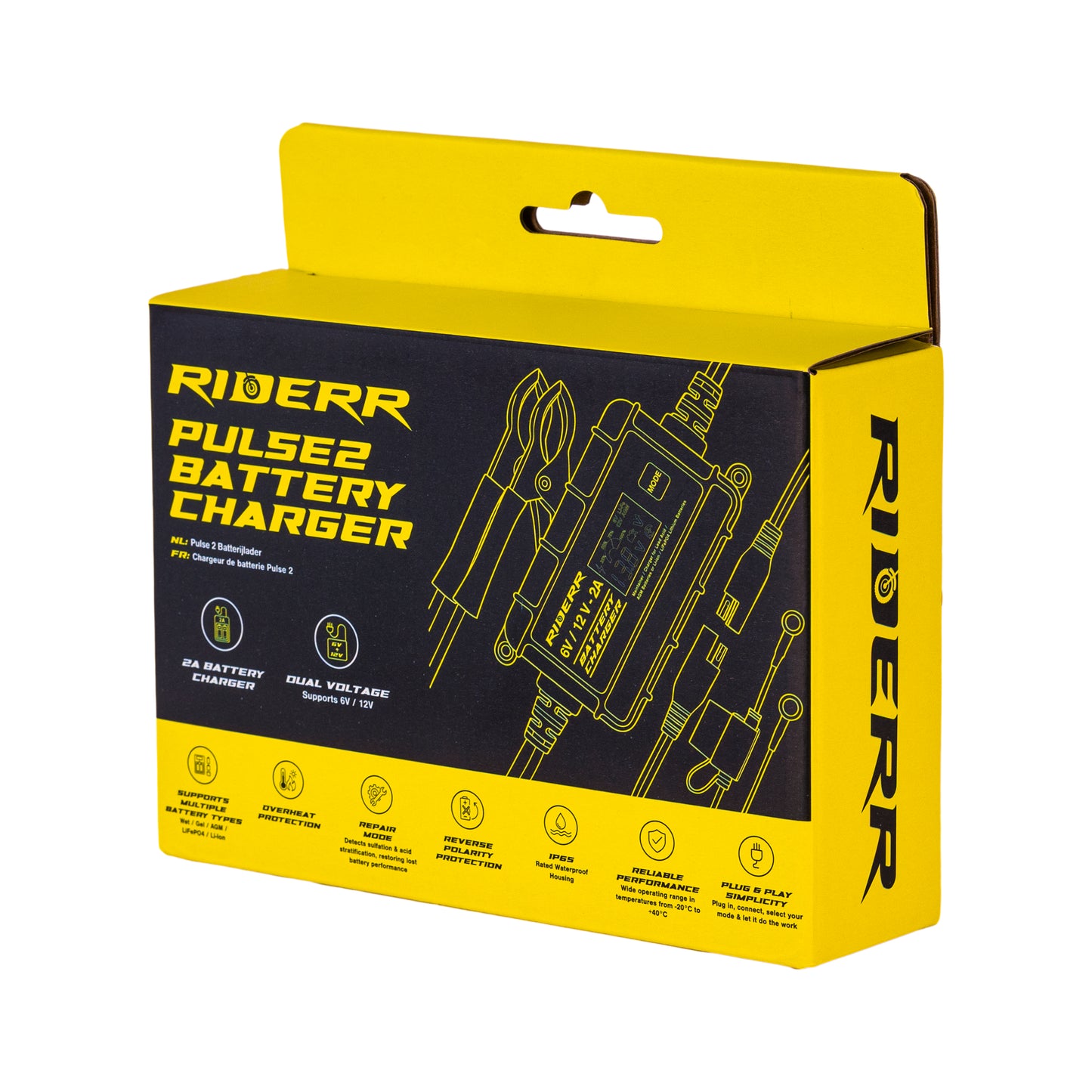 RIDERR Pulse2 Battery Charger