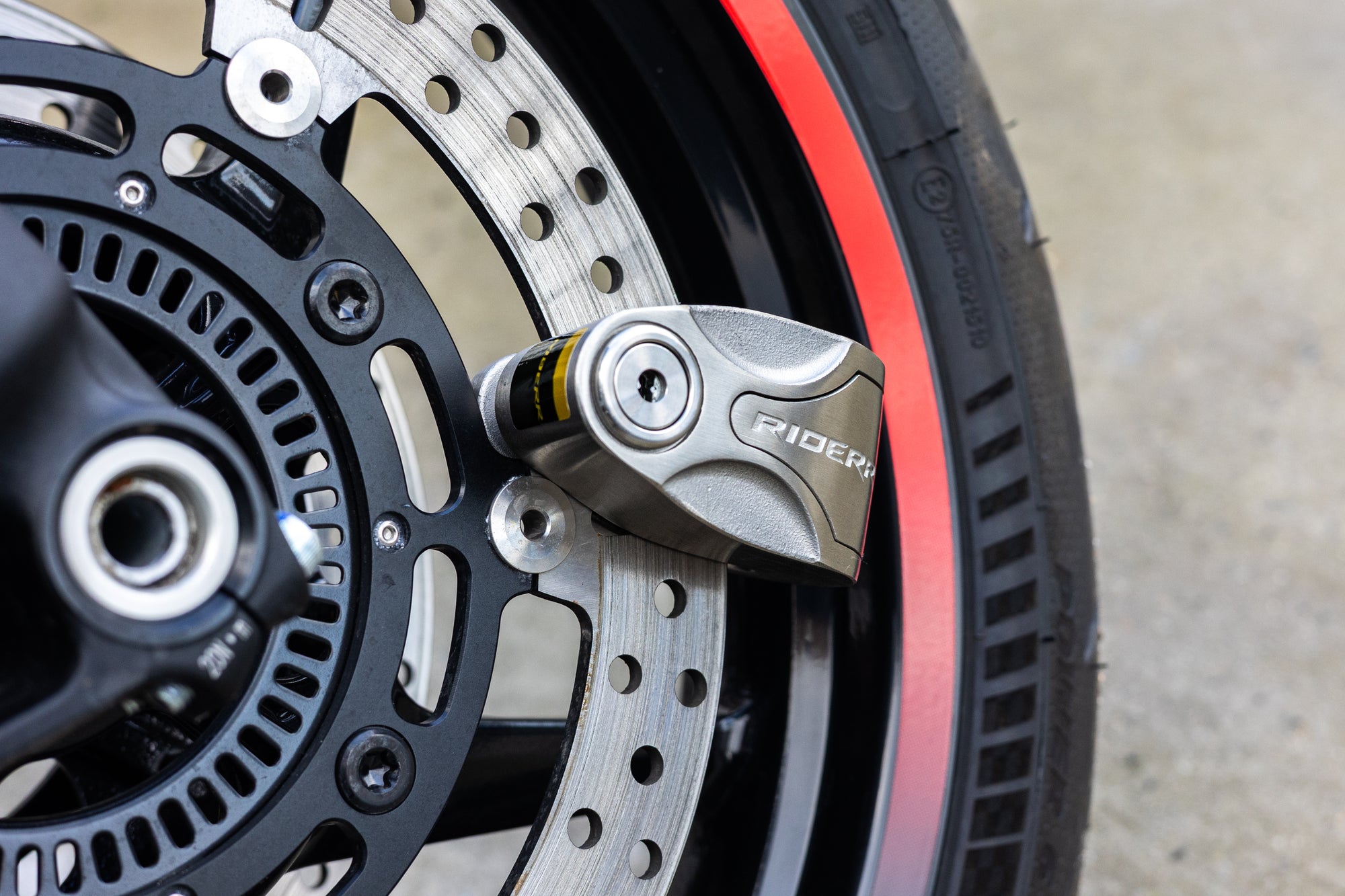 RIDERR RAMPAGE Alarm Disc Lock