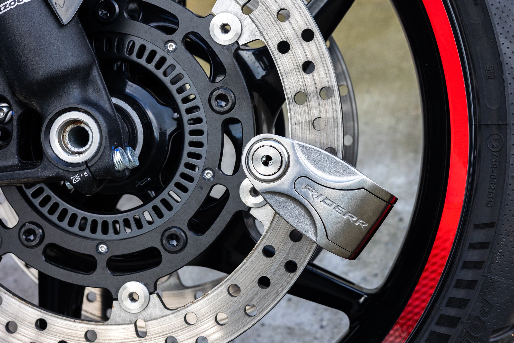 RIDERR RAMPAGE Alarm Disc Lock