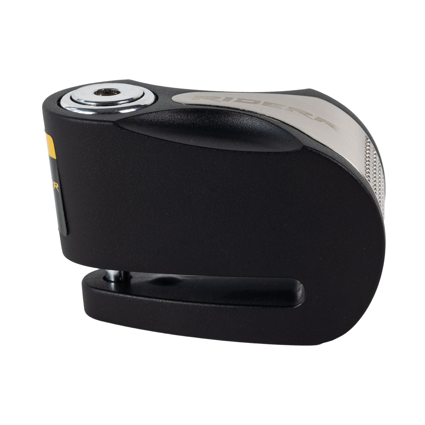 RIDERR RIOT Alarm Disc Lock - Silver