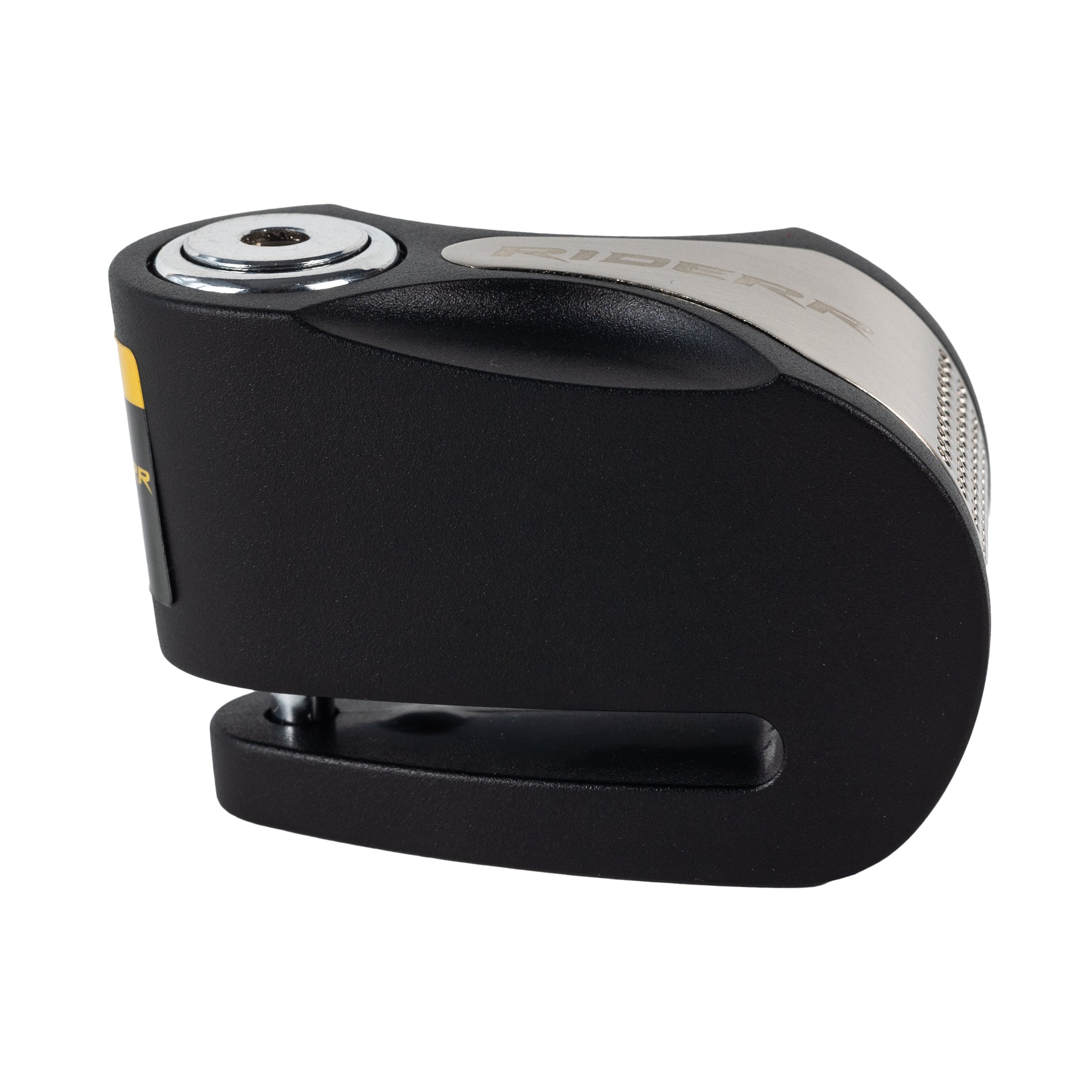 RIDERR RIOT Alarm Disc Lock - Silver