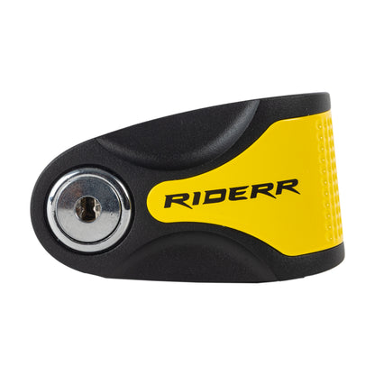 RIDERR RIOT Alarm Disc Lock - Yellow