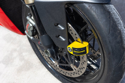 RIDERR RT6 Alarm Disc Lock - Yellow