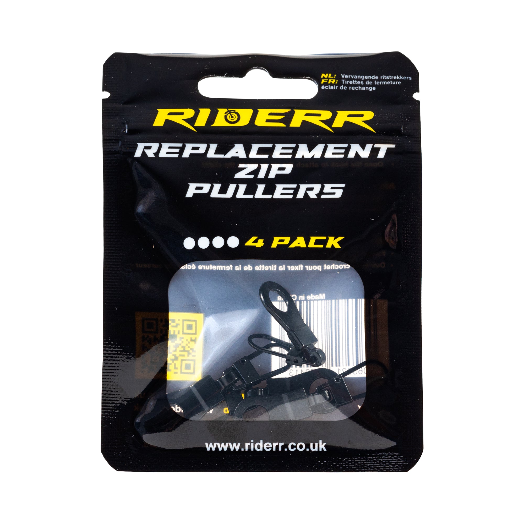 RIDERR Replacement Zip Pullers