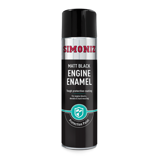 Simoniz Engine Enamel - Matt Black