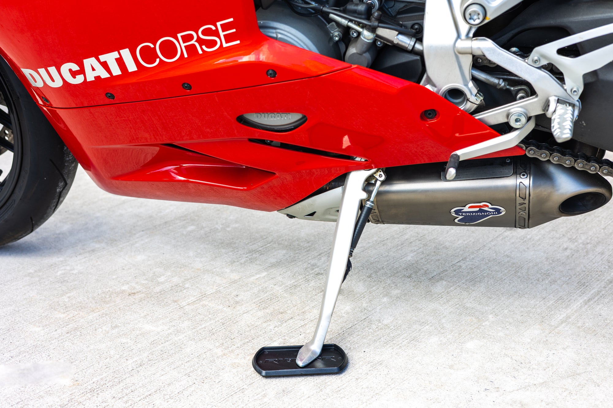 RIDERR Side Stand Plate