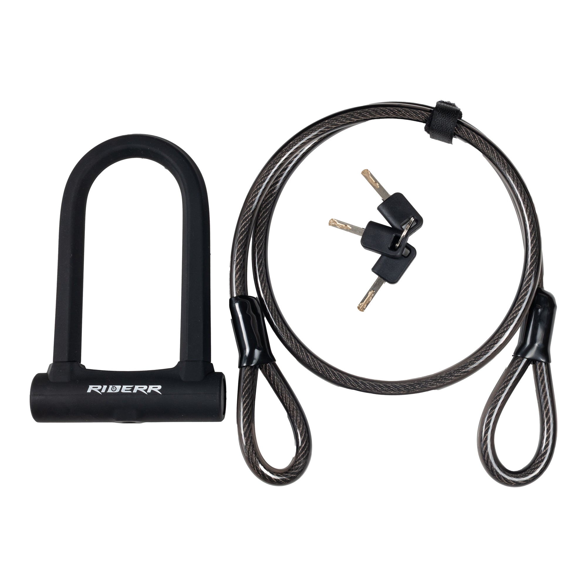 RIDERR U Lock & Cable