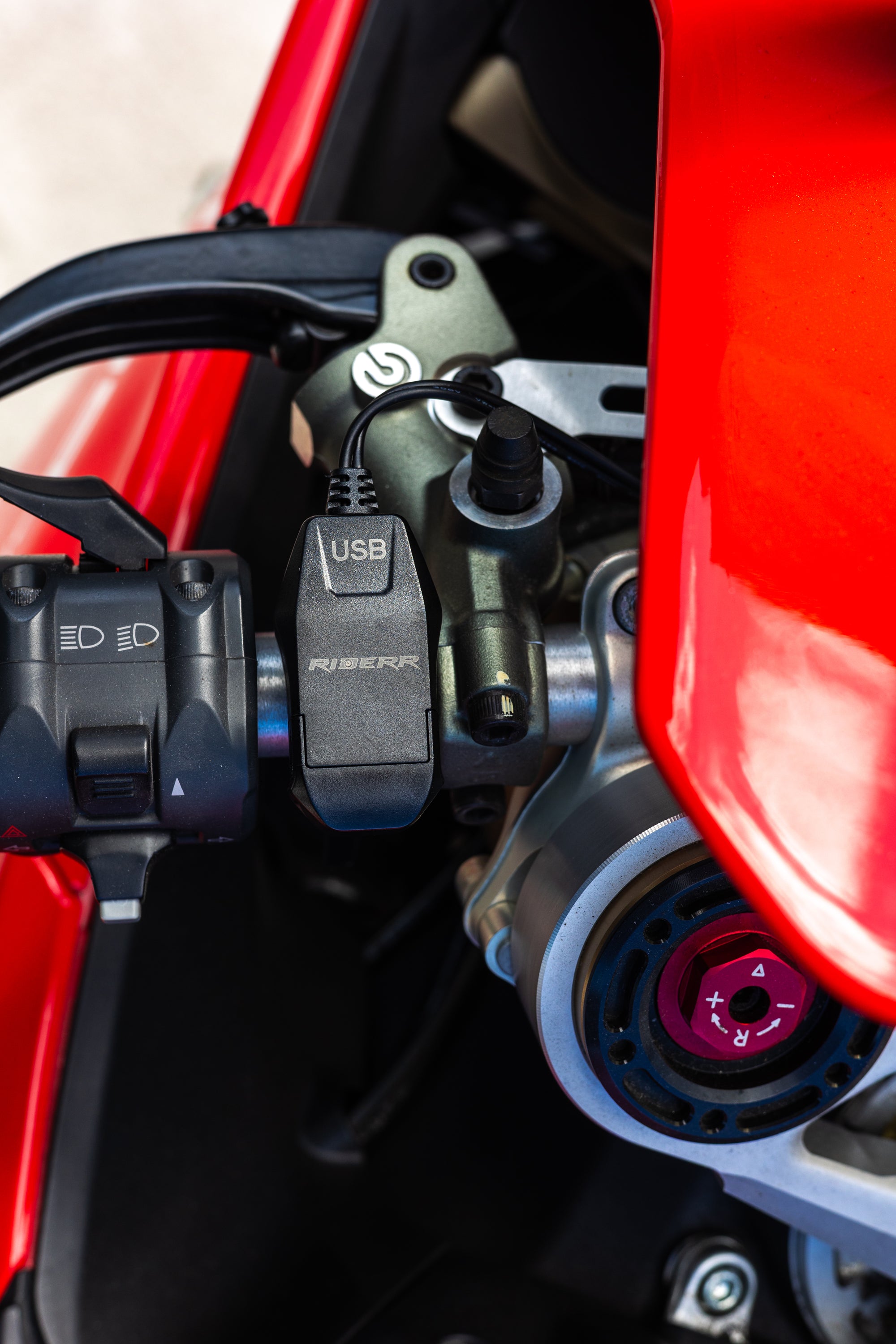 RIDERR USB-A Handlebar Charger