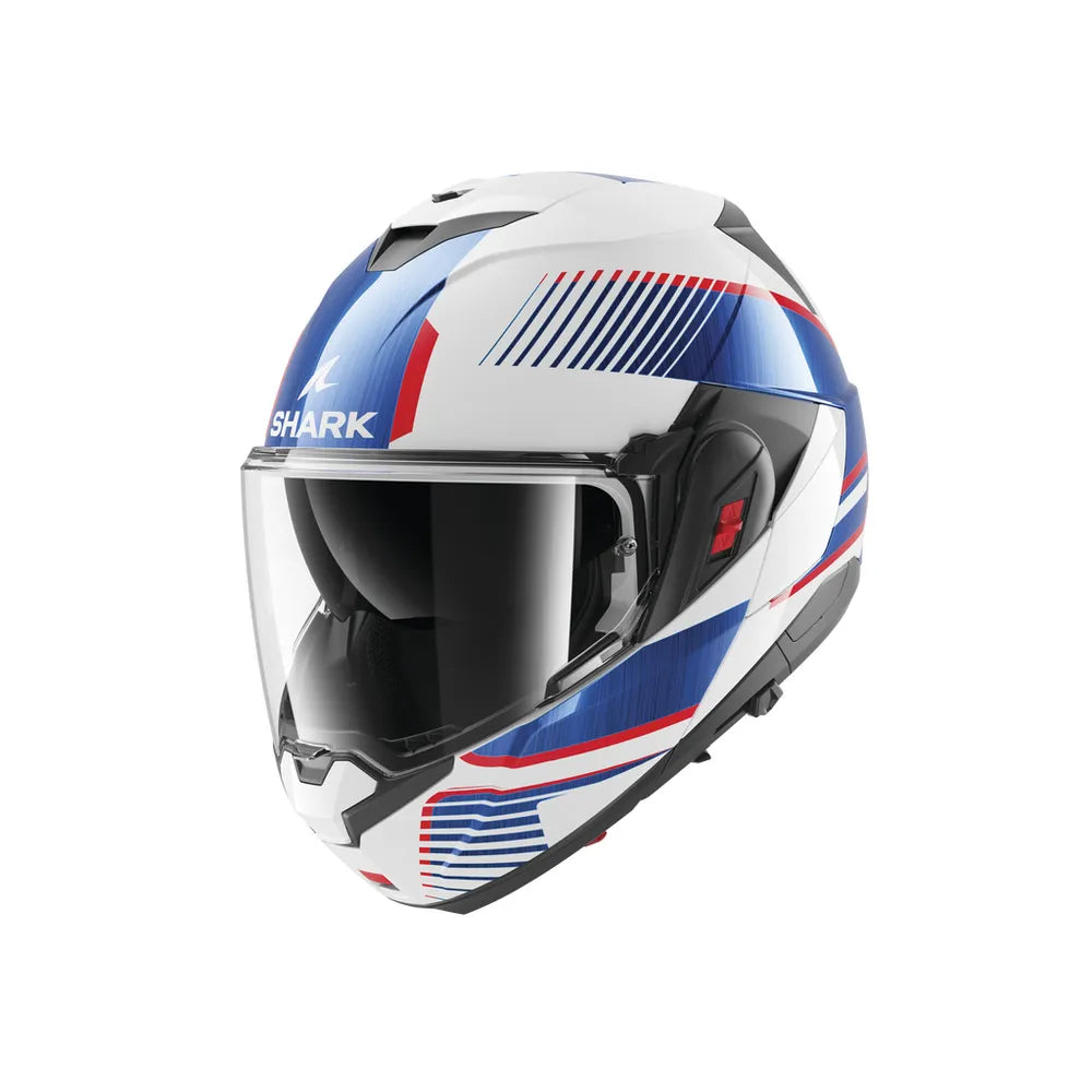 SHARK OXO Sikter Helmet - White / Blue / Red