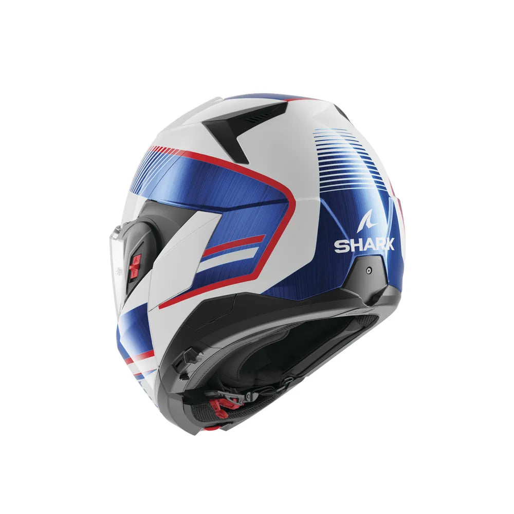SHARK OXO Sikter Helmet - White / Blue / Red