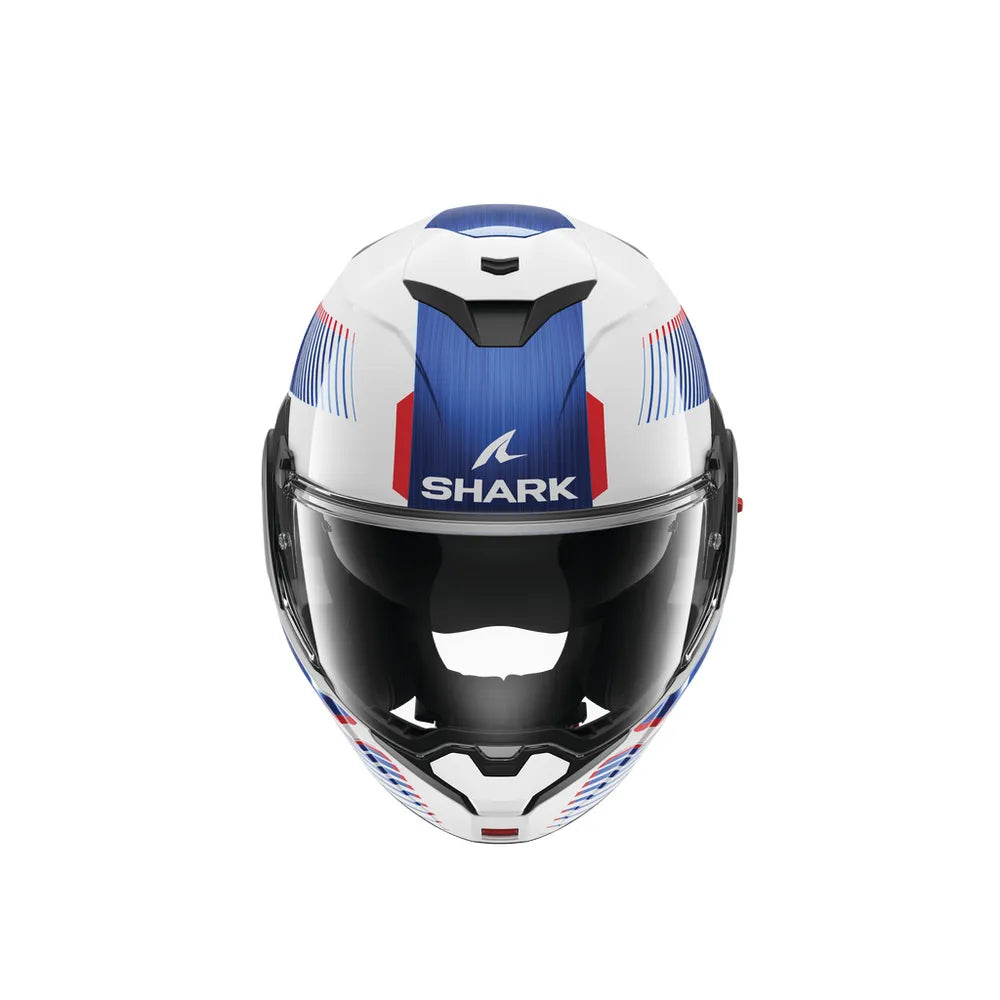SHARK OXO Sikter Helmet - White / Blue / Red