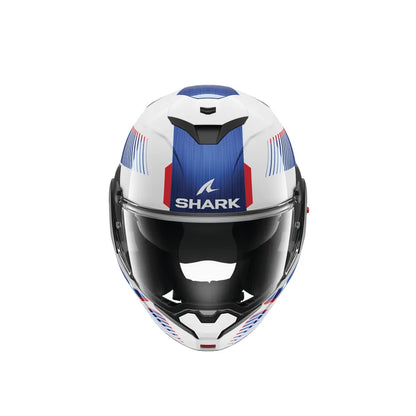 SHARK OXO Sikter Helmet - White / Blue / Red