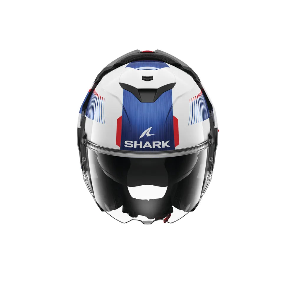 SHARK OXO Sikter Helmet - White / Blue / Red