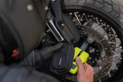 Hiplok MD1000 Motorcycle Disc Lock - Yellow
