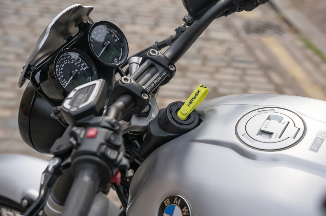 Hiplok MD1000 Motorcycle Disc Lock - Yellow