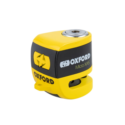 Oxford Micro XA5 Alarm Disc Lock - Yellow
