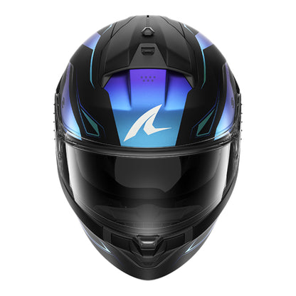 SHARK Ridill 2 Mekarium Helmet - Matt Black / Blue