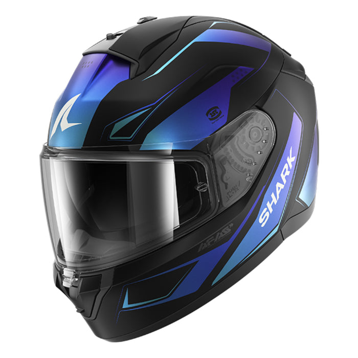SHARK Ridill 2 Mekarium Helmet - Matt Black / Blue
