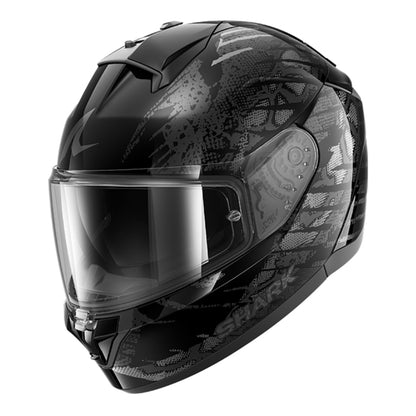 Shark Ridill 2 Reptaia Helmet - Black / Anthracite / Silver