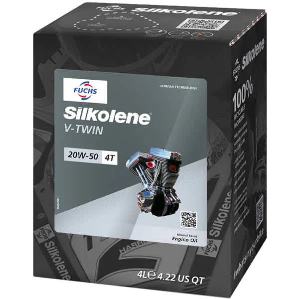 Silkolene V-Twin 20W-50 4L