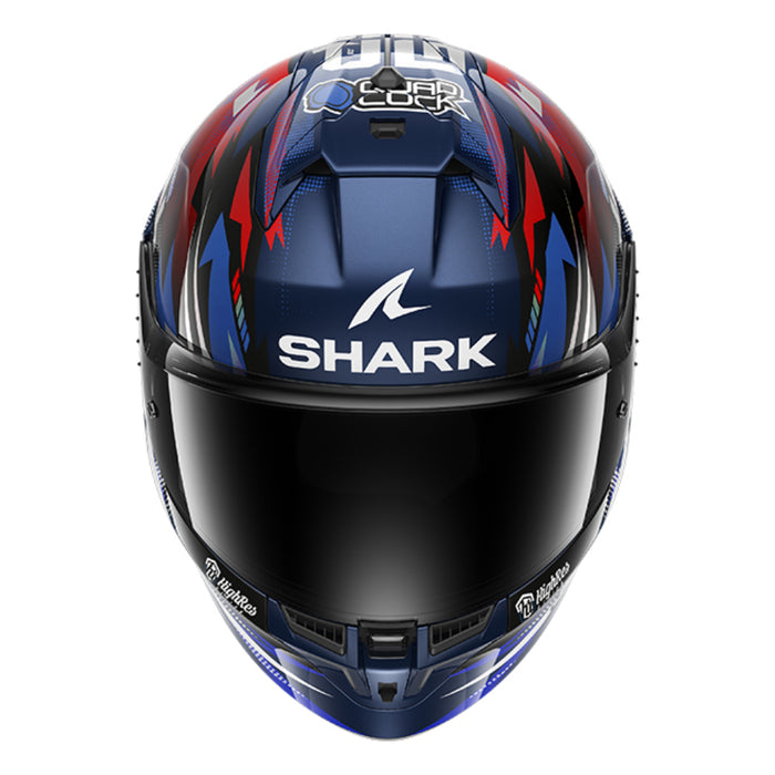 SHARK Skwal Cup Zarco GP Helmet - Blue / Pearl / Red