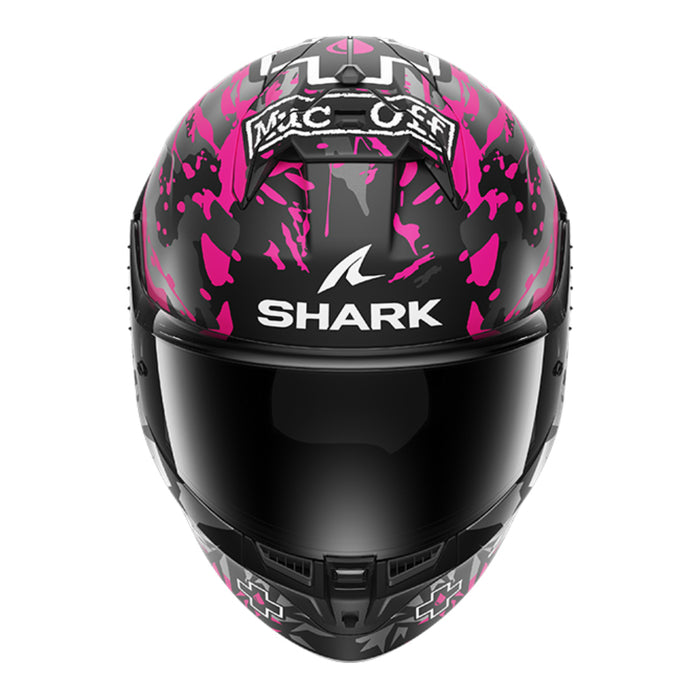 SHARK Skwal Cup Replica Redding Helmet - Black / Violet / Blue